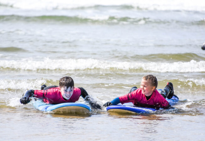 Waves Surf School - family surf package